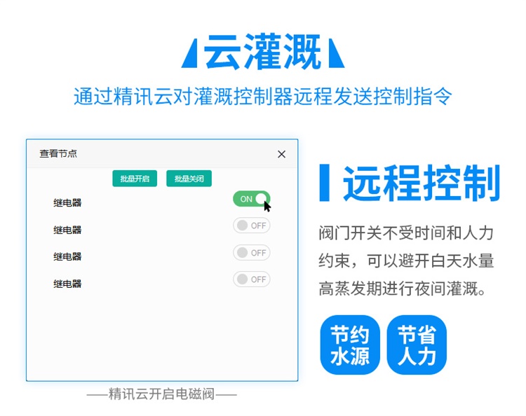 智能灌溉控制
